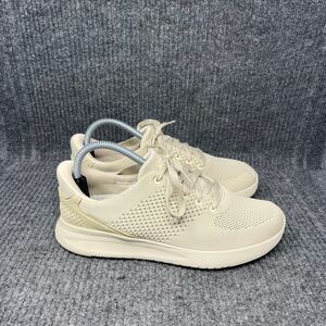 Kizik Lima Handsfree Knit Athletic Walking Shoes Sand Cream Beige Women’s Size 9